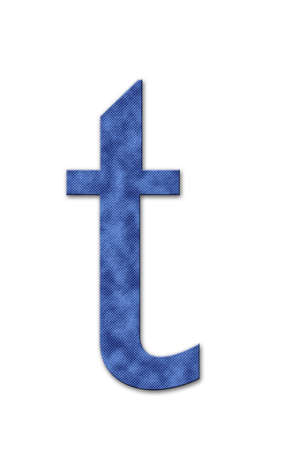 Jeans letterの写真素材