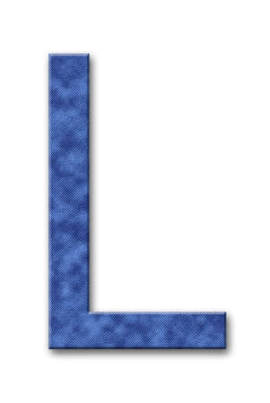 Jeans letterの写真素材