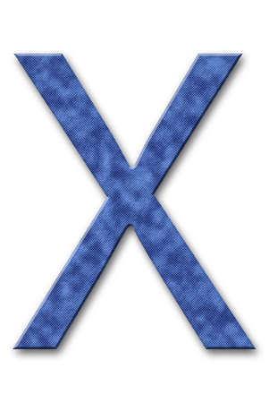 Jeans letterの写真素材