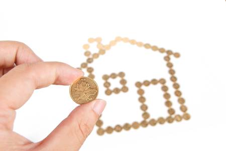 Home savingの写真素材