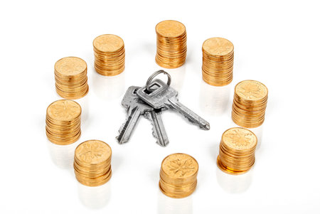 Key and coin