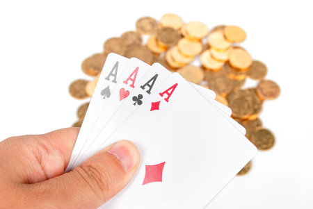 Coin and poker