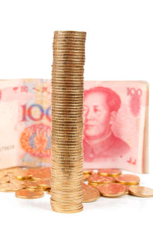 Chinese currencyの写真素材
