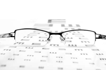 Eye chartの写真素材