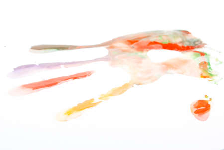 Handprintの写真素材