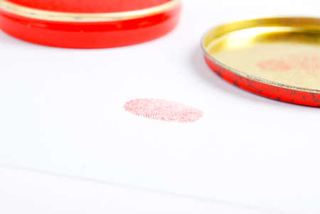 Fingerprintの写真素材