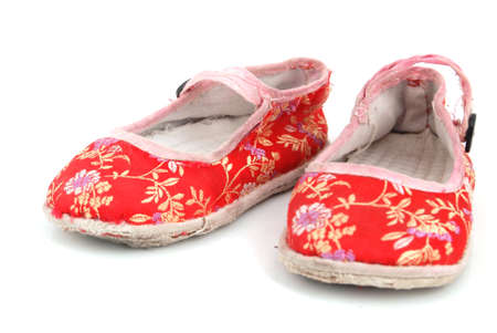 Cloth shoesの写真素材