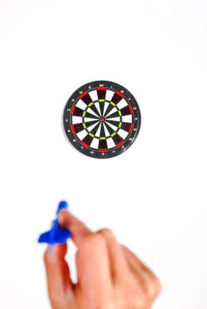 Dart and dartboardの写真素材