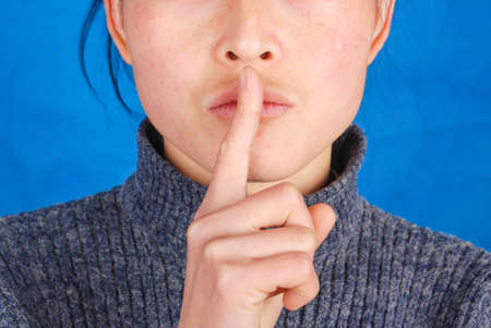 Slienceの写真素材