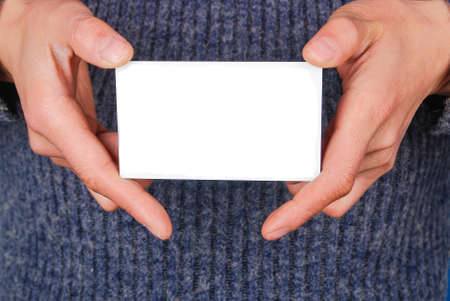 Name cardの写真素材