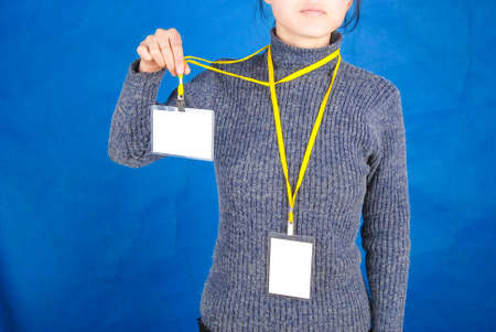 Name cardの写真素材