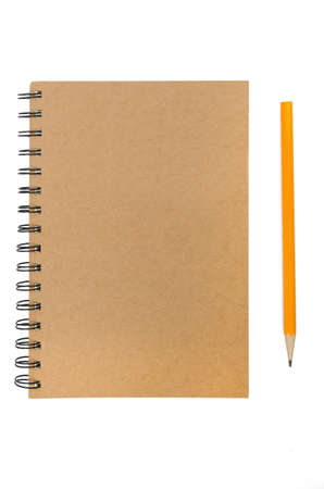 Notepad and pencilの写真素材