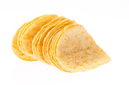 Potato chipsの写真素材
