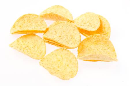 Potato chipsの写真素材