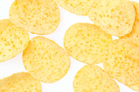 Potato chipsの写真素材