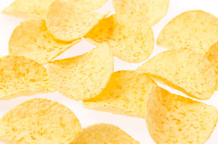 Potato chipsの写真素材
