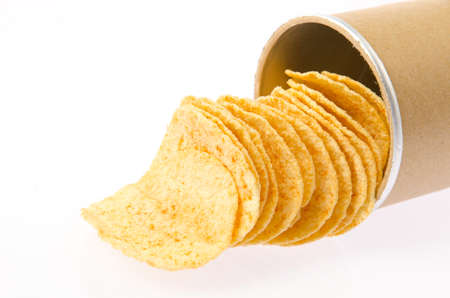 Potato chipsの写真素材