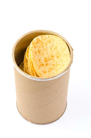 Potato chipsの写真素材