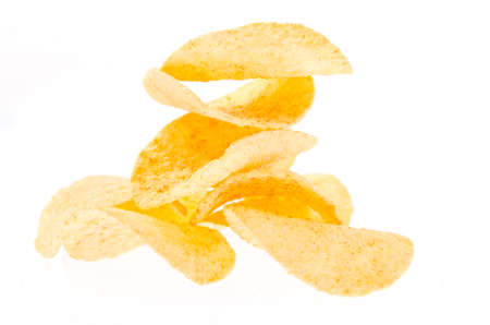 Potato chipsの写真素材