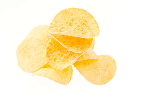 Potato chipsの写真素材