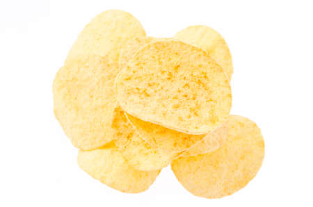 Potato chipsの写真素材