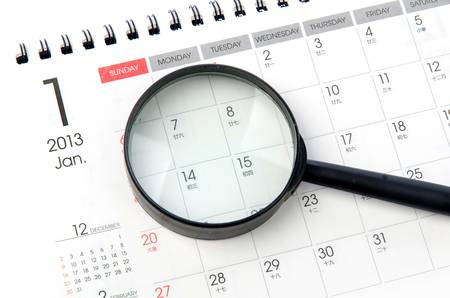 Calendarの写真素材