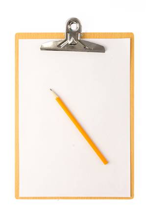Wood clipboard baseの写真素材