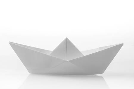 Paper shipの写真素材
