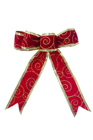 Red ribbonの写真素材