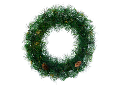 Christmas wreathの写真素材