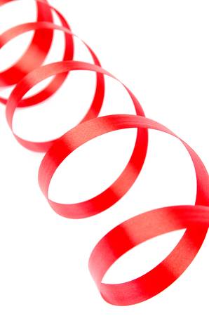 Red ribbonの写真素材