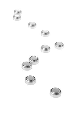 Button batteriesの写真素材