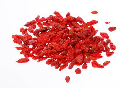 Red chinese wolfberry fruitの写真素材