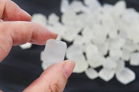 Crystal sugarの写真素材