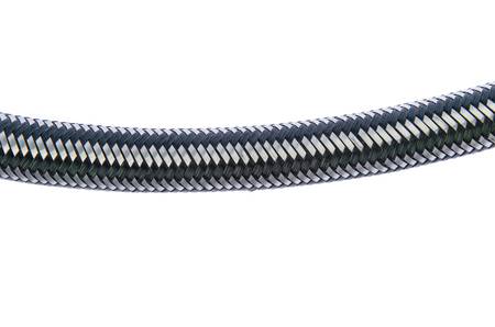 Gray corrugated pipeの写真素材
