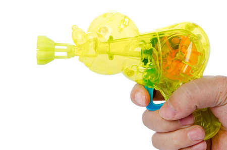 Plastic water gunの写真素材