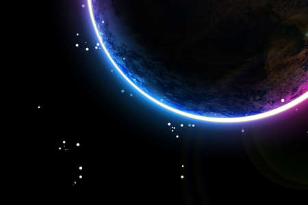 Earth backgroundの写真素材