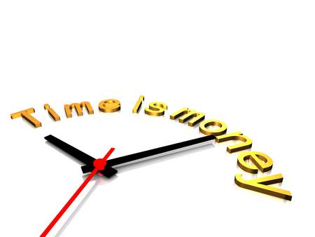 Time is moneyの写真素材