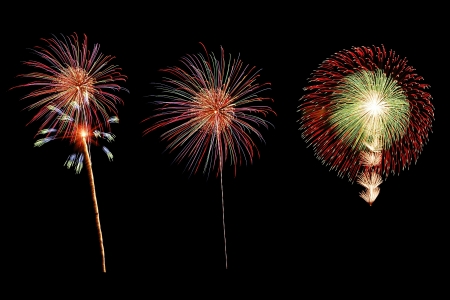 fireworkの写真素材