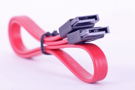 sata cableの写真素材