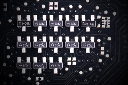 electronic circuit a device on print circuit board