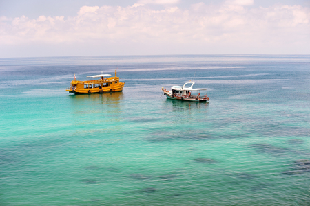 Ao Muong Beach koh tao Surat Thani Thailandの写真素材