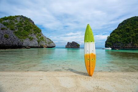 Tourist attractions in Cock Burn island, Myanmarの写真素材