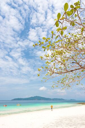 Tourist attractions in Cock Burn island, Myanmarの写真素材