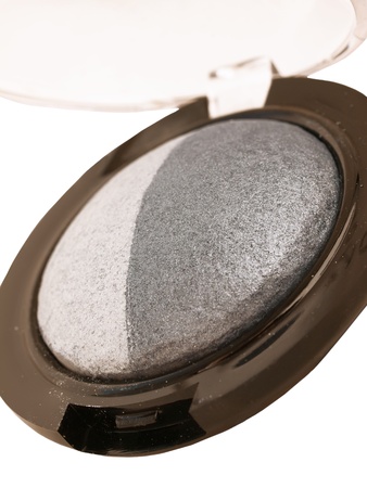 black and white eyeshadow macroの写真素材