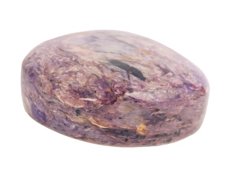 Siberian mineral named charoite の写真素材