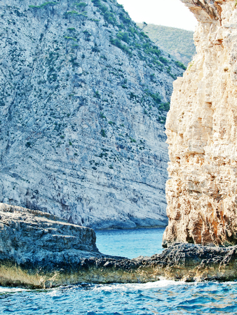 coastline of Zante, Greeceの写真素材