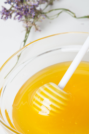 fresh  honey around. close upの写真素材