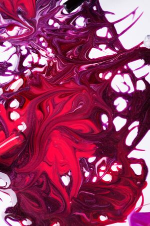 beautiful colorful abstract nail gel polish textureの写真素材