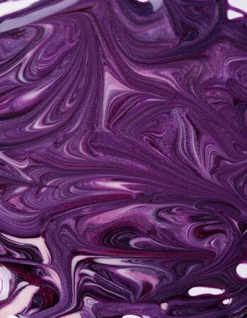 beautiful colorful abstract nail gel polish textureの写真素材